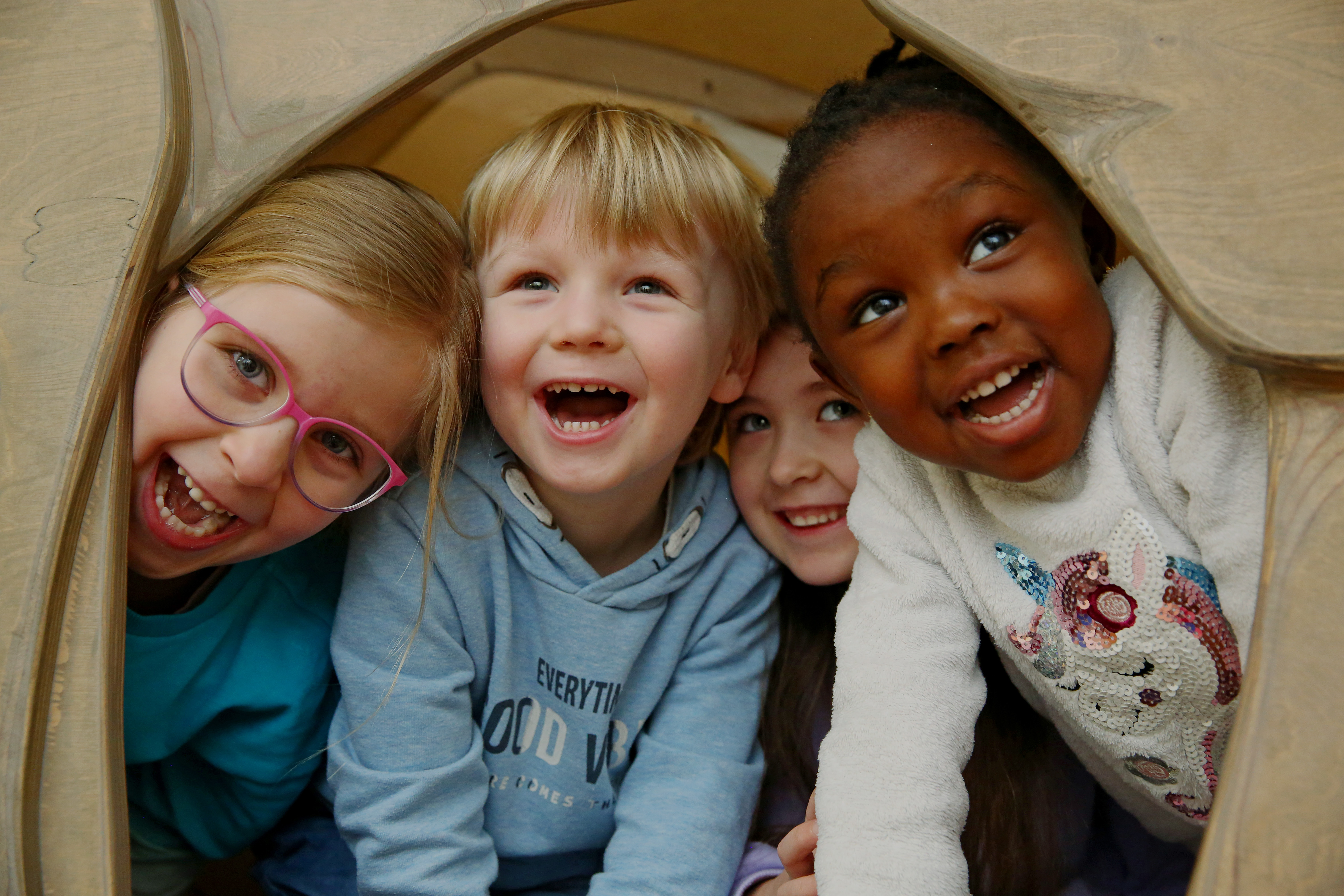 Kinder in einer DRK-Kindertagesstätte
