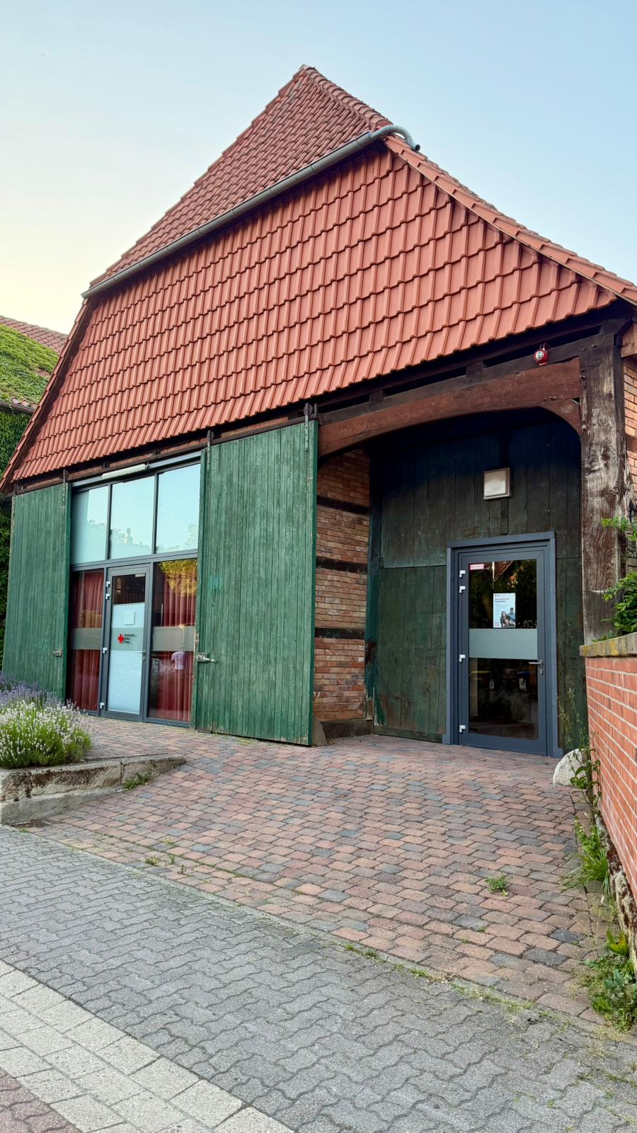 Außenansicht der DRK-Begegnungsstätte