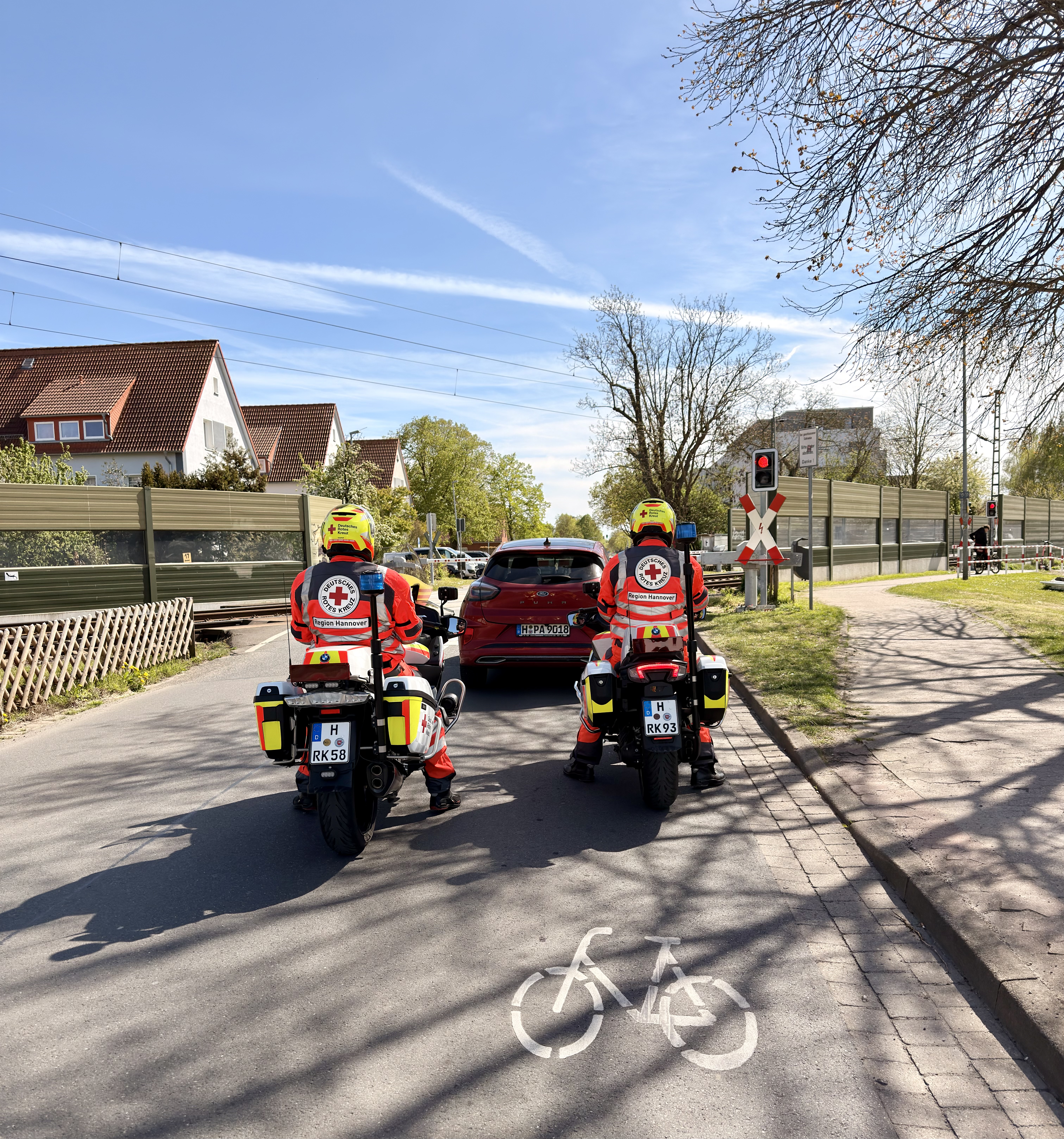DRK Motorradstaffel Sanitätsdienst
